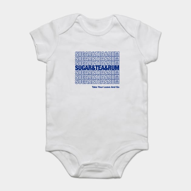 Sugar and Tea and Rum Wellerman Sea Shanties Baby Bodysuit by dumbshirts